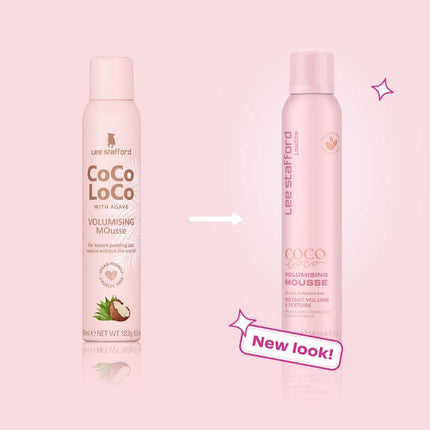 Lee Stafford CoCo LoCo & Agave Volumising Mousse - 200ml
