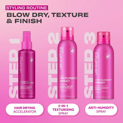 Lee Stafford Hair Drying Accelerator - 150ml