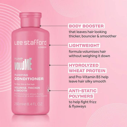 Lee Stafford Plump Up The Volume Conditioner - 250ml