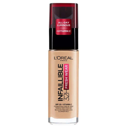 L'Oreal Paris Infaillible 32H Stay Fresh Wear Foundation - 30ml