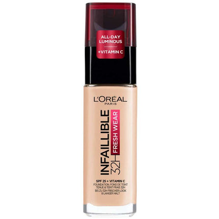 L'Oreal Paris Infaillible 32H Stay Fresh Wear Foundation - 30ml