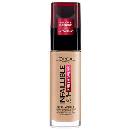 L'Oreal Paris Infaillible 32H Stay Fresh Wear Foundation - 30ml