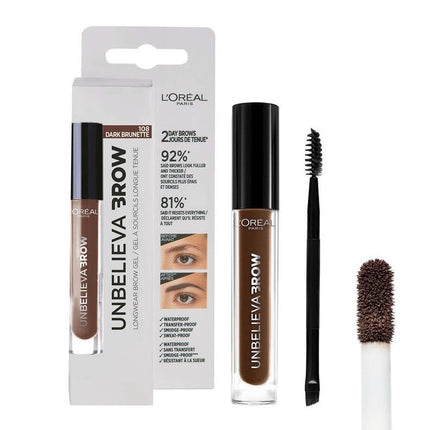 L'Oreal Paris Unbelieva Brow Longwear Brow Gel - 3,4ml