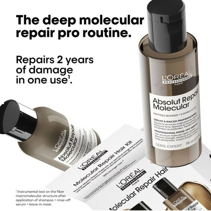 L'Oréal Professionnel Absolut Repair Molecular Hair Repair Discovery Duo Set - 75ml+100ml