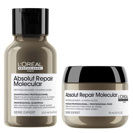 L'Oréal Professionnel Absolut Repair Molecular Mini Duo Set - 100+75ml
