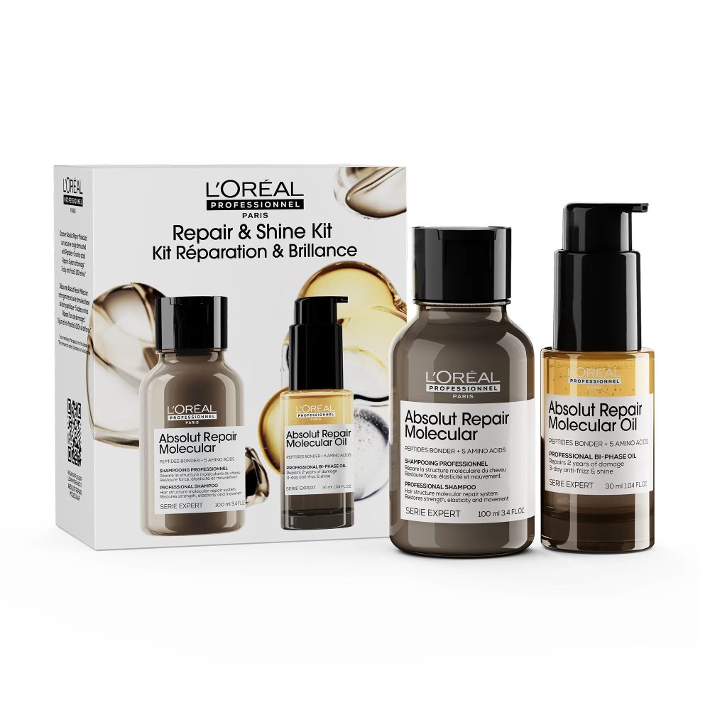 L'Oréal Professionnel Absolut Repair Molecular Repair & Shine Hair Kit  - 100+30ml