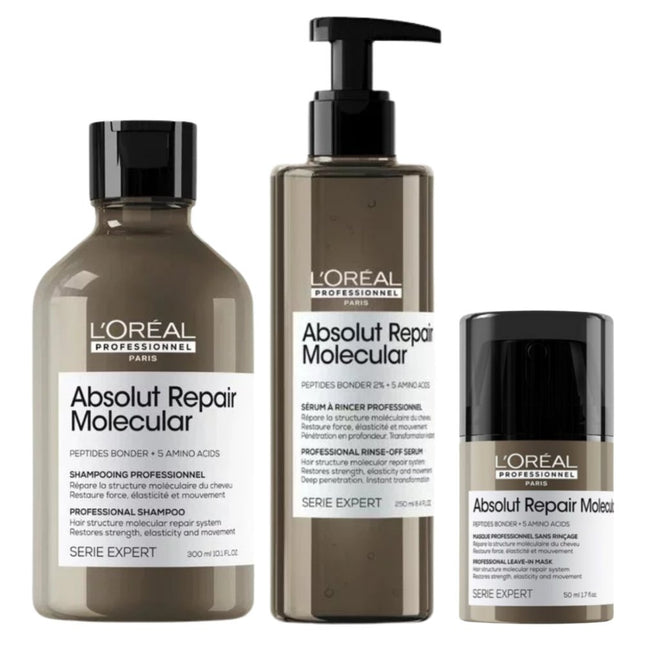 L'Oréal Professionnel Absolut Repair Molecular Trio Limited Edition Set  - 300+250+50ml