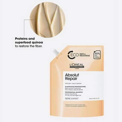 L'Oréal Professionnel Absolut Repair Shampoo Refill - 1000ml