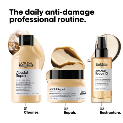 L'Oréal Professionnel Absolut Repair Trio Limited Edition Set - 300+250+90ml