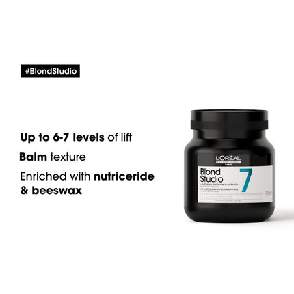 L'Oréal Professionnel Blond Studio Platinium Plus Bleach Paste - 500gr.