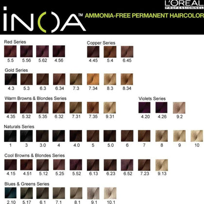 L'Oréal Professionnel Inoa Ammonia Vrije Haarverf  - 60ml