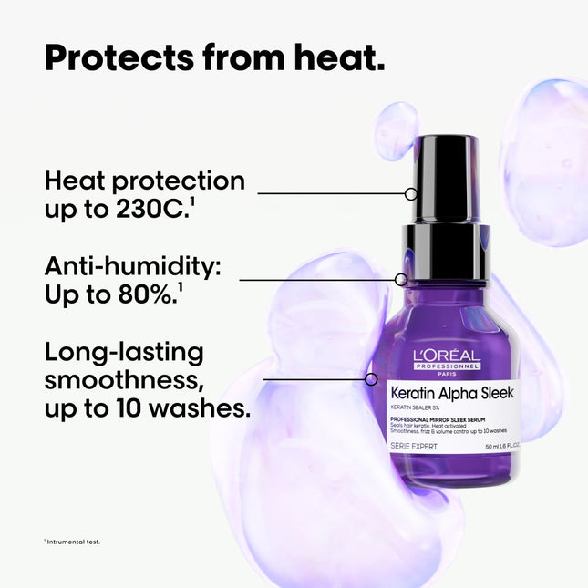 L'Oréal Professionnel Keratin Alpha Sleek Mirror Sleek Serum - 50ml