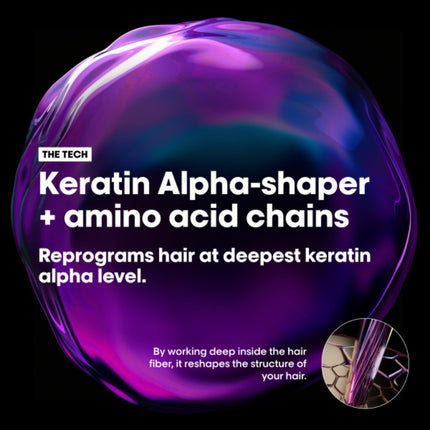 L'Oréal Professionnel Keratin Alpha Sleek Shampoo - 1500ml