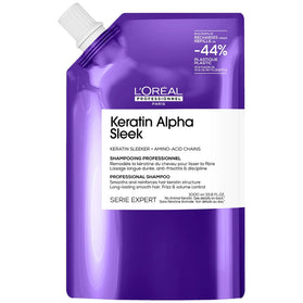 L'Oréal Professionnel Keratin Alpha Sleek Shampoo Refill - 1000ml