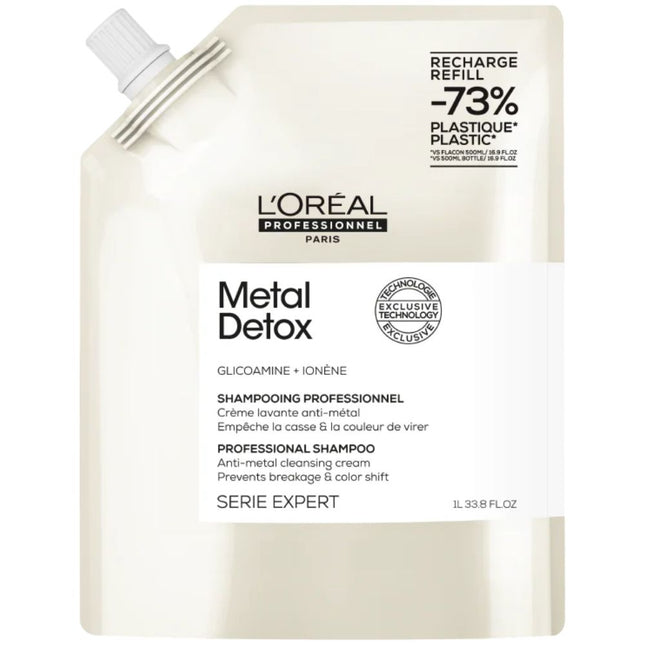 L'Oréal Professionnel Metal Detox Shampoo Refill - 1000ml