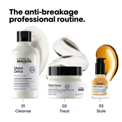 L'Oréal Professionnel Metal Detox  Trio Limited Edition Set - 300+250+50ml