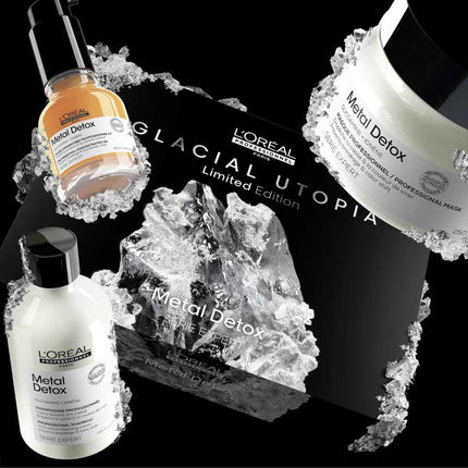 L'Oréal Professionnel Metal Detox Trio Limited Edition Set - 300+250+50ml