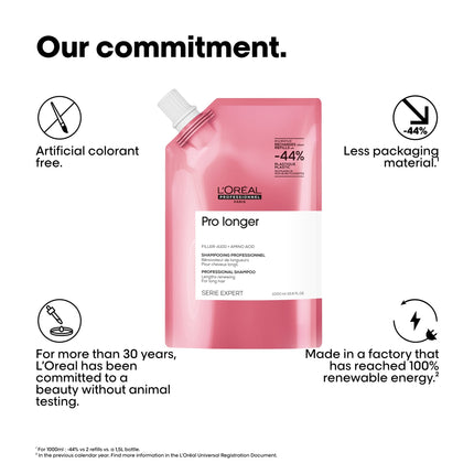 L'Oréal Professionnel Pro Longer Shampoo Refill - 1000ml