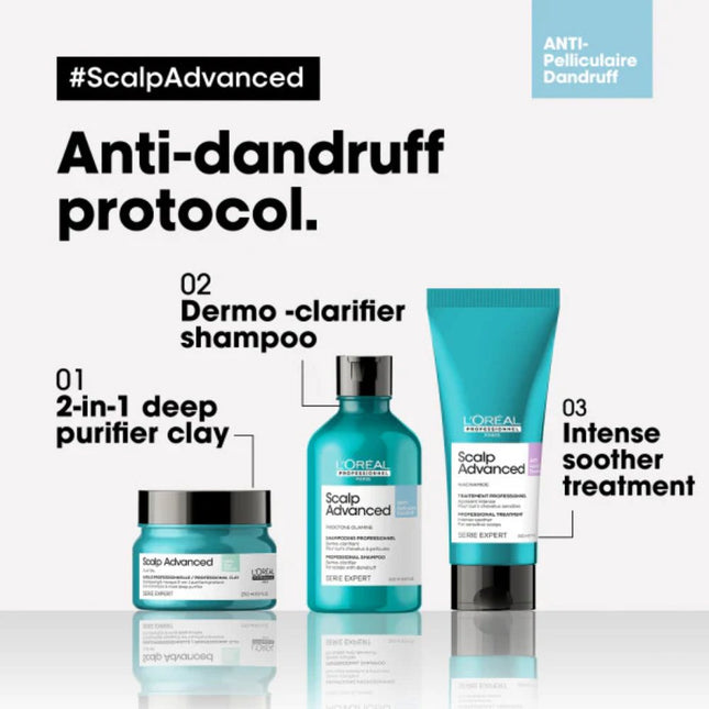 L'Oréal Professionnel Scalp Advanced Anti-Dandruff Shampoo - 1500ml