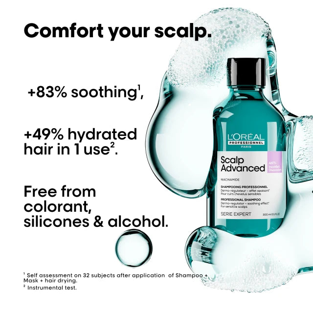 L'Oréal Professionnel Scalp Advanced Anti-Discomfort Shampoo Refill - 500ml