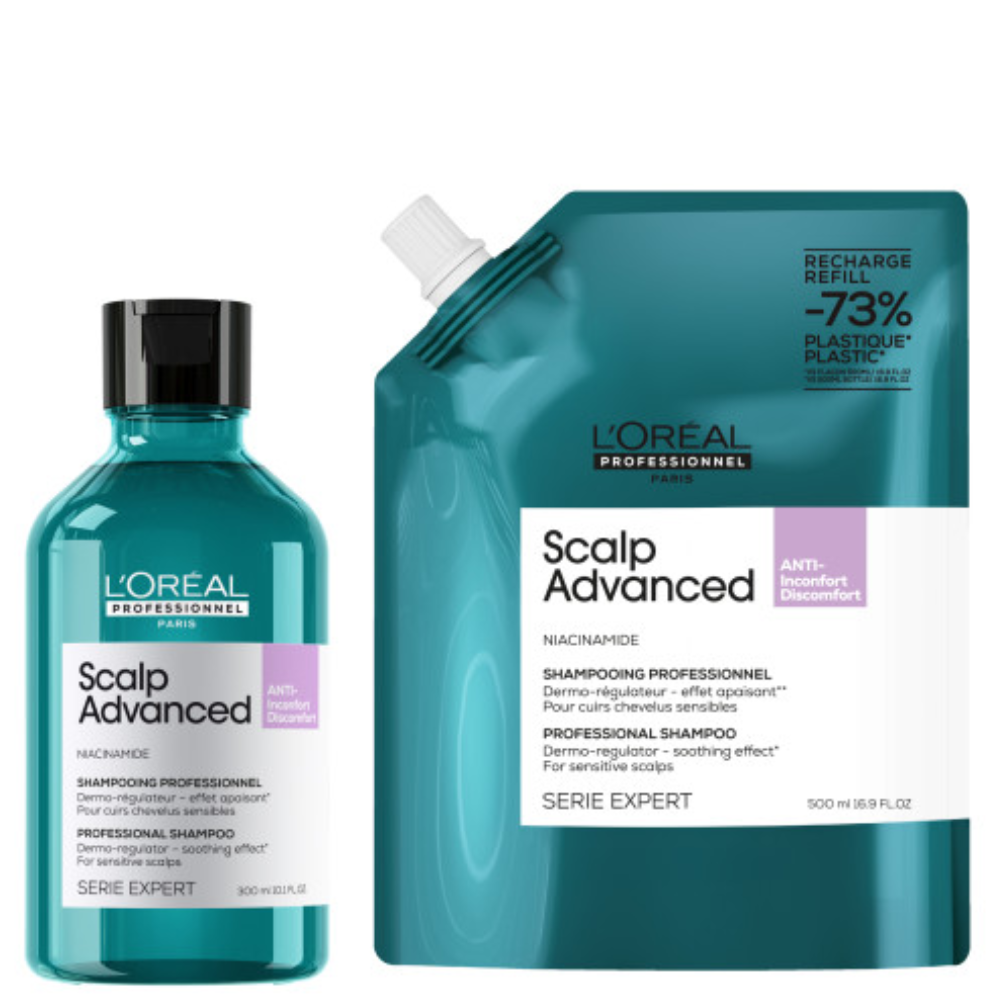 L'Oréal Professionnel Scalp Advanced Anti-Discomfort Shampoo Refill - 500ml
