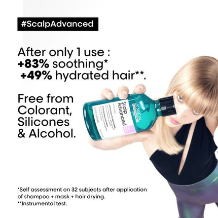 L'Oréal Professionnel Scalp Advanced Anti-Discomfort Shampoo Refill Set - 2x500ml