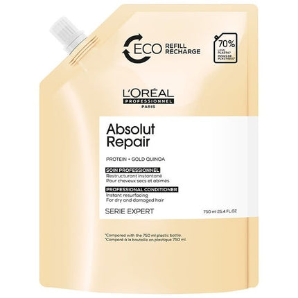 L'Oréal Professionnel SE Absolut Repair Gold Quinoa Conditioner Refill - 750ml