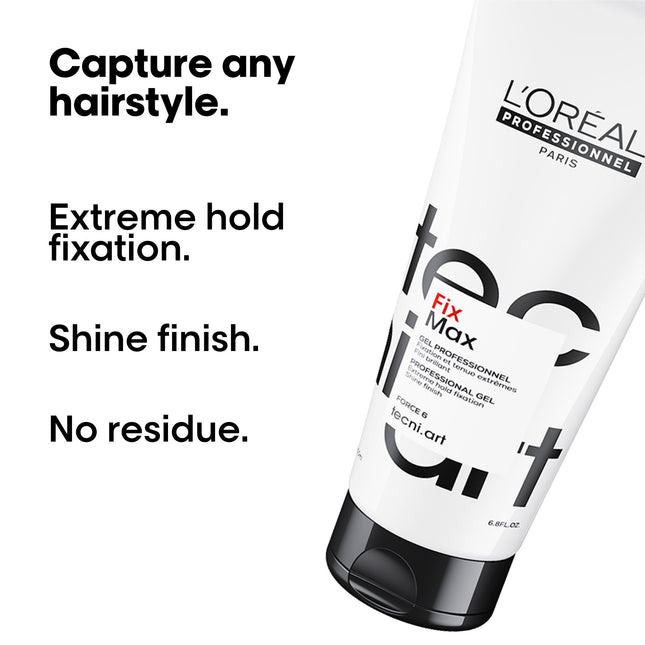 L'Oréal Professionnel TecniArt Fix Max 6 Gel - 200ml