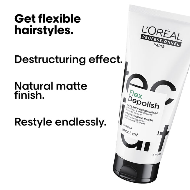 L'Oréal Professionnel TecniArt Flex Depolish Destructuring Paste - 100ml