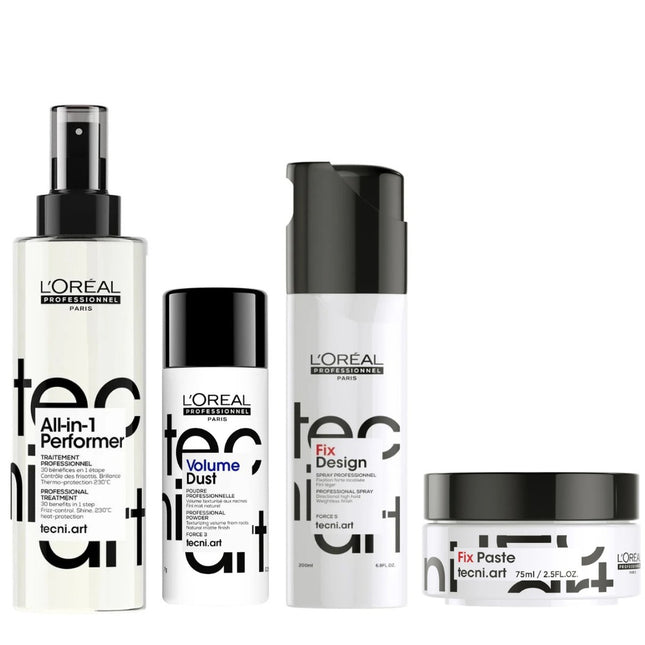 L'Oréal Professionnel TecniArt Modern Quiff Set - 190+200+75ml+7gr