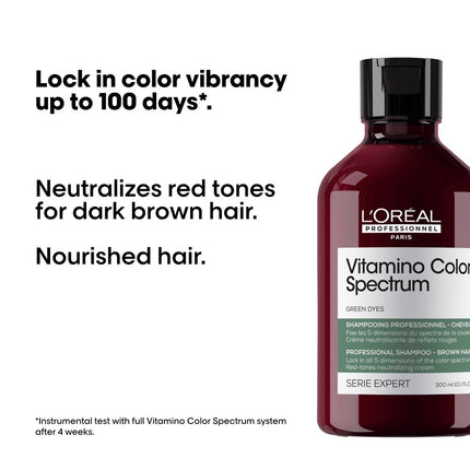 L'Oreal SE Vitamino Color Spectrum Shampoo Green - 300ml
