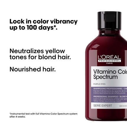 L'Oreal SE Vitamino Color Spectrum Shampoo Purple - 300ml