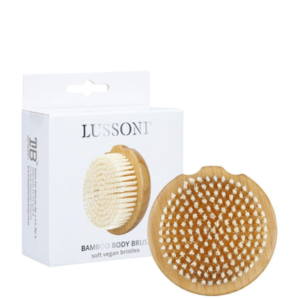Lussoni Bamboo Body Brush Soft Vegan Bristles