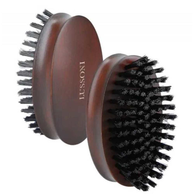 Lussoni Wooden Beard Brush Vegan Bristles