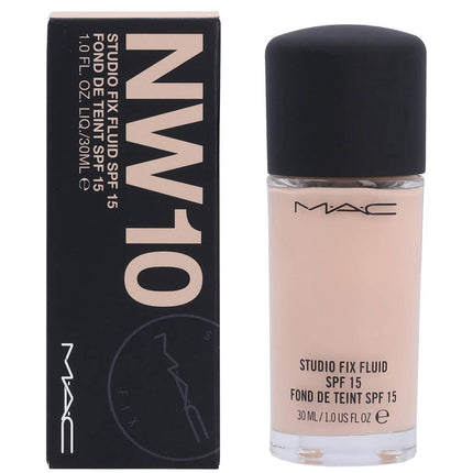 MAC Cosmetics Studio Fix Fluid SPF 15 NW10 Foundation - 30ml