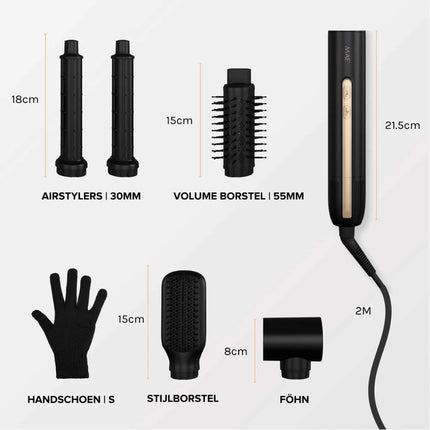 MAE Airstyler II - Zwart