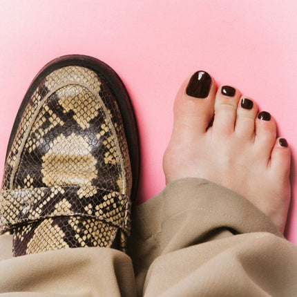 Maniac Busu Brown Toes Polish Sticker - 27pcs