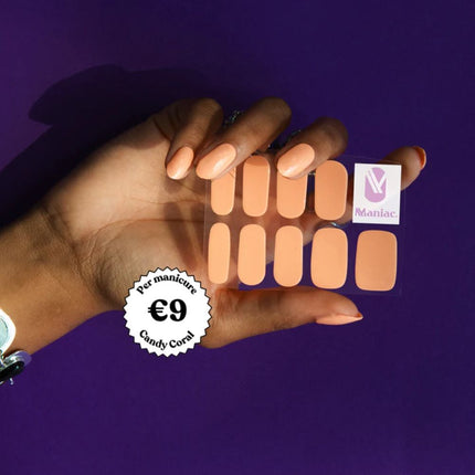 Maniac Candy Coral Polish Sticker - 28pcs