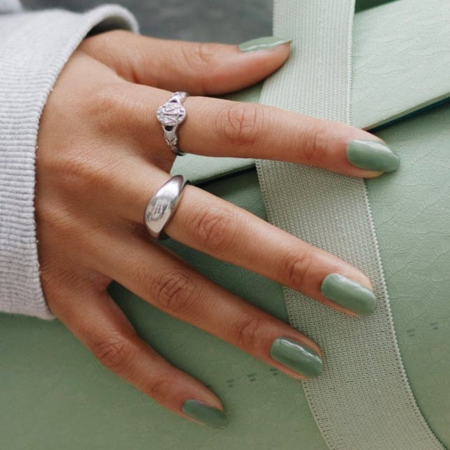 Maniac Olivia Green Polish Sticker - 27pcs