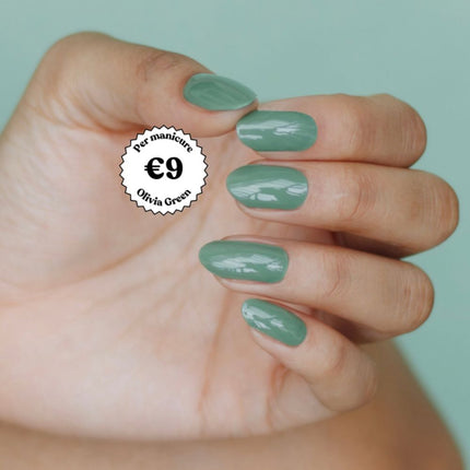 Maniac Olivia Green Polish Sticker - 27pcs