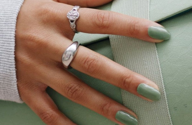 Maniac Olivia Green Polish Sticker - 28pcs