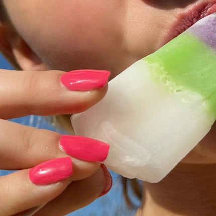 Maniac Poppy Pink Polish Sticker - 27pcs