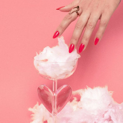 Maniac Poppy Pink Polish Sticker - 28pcs