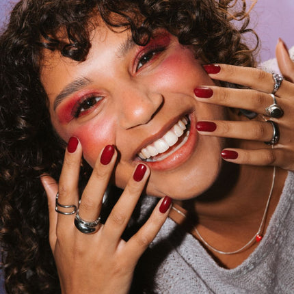 Maniac Rita Red Polish Sticker - 27pcs