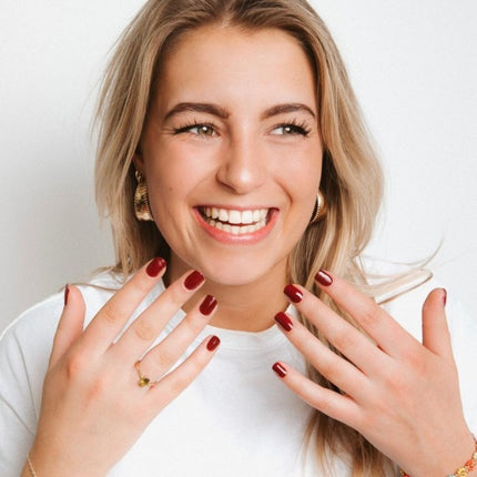 Maniac Rita Red Polish Sticker - 27pcs