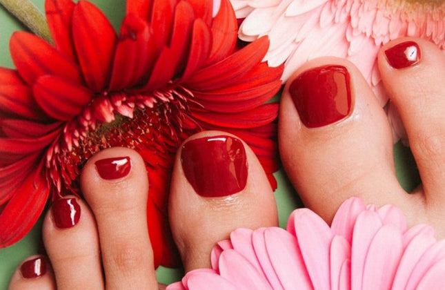 Maniac Rita Red Toes Polish Sticker - 26pcs