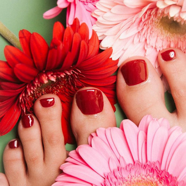 Maniac Rita Red Toes Polish Sticker - 27pcs