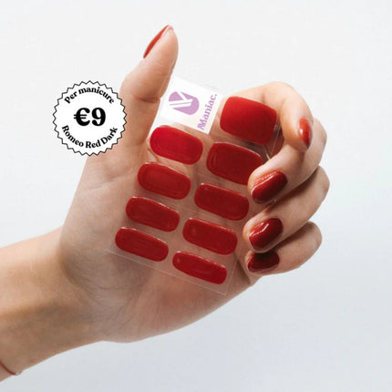 Maniac Romeo Red Polish Sticker - 28pcs