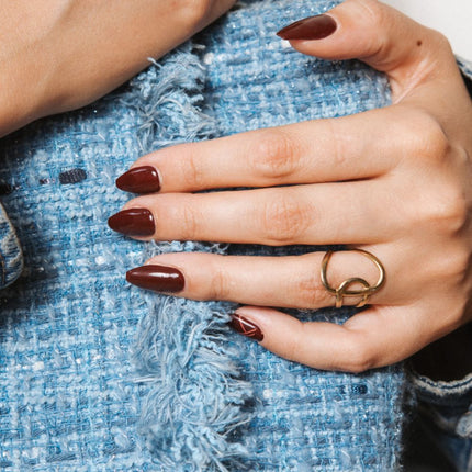 Maniac Ruby Red Polish Sticker - 27pcs