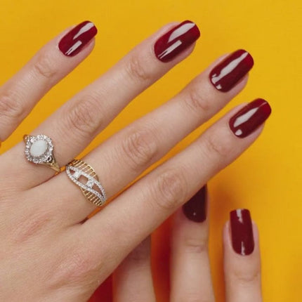 Maniac Ruby Red Polish Sticker - 27pcs